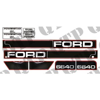 Decal Kit Ford 6640 - 44187