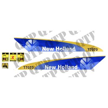 Decal Kit Ford New Holland T7070 - 44315