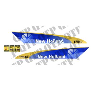 Decal Kit Ford New Holland T7040 - 44317