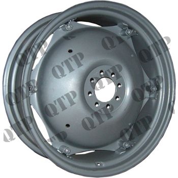 Wheel Rim Complete 11 x 28 Rear for 12 x 28 - Size: 11 x 28", 12 x 28" Tyre - Rear Complete - 4538