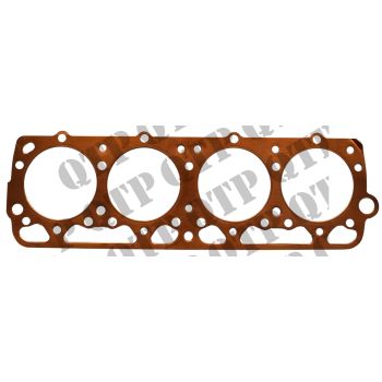 Head Gasket Fordson Major Heavy Copper Type - Heavy Copper Type - Thickness: 1.9mm / 75 Thou - 48853