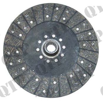 Clutch Disc Zetor 11" 16 Splined Organic - Size: 11", Main, 16 Splines, Organic - 5020