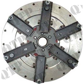Clutch Assembly Zetor 12" 6211 7711 3320 - Size: 12" - 5151