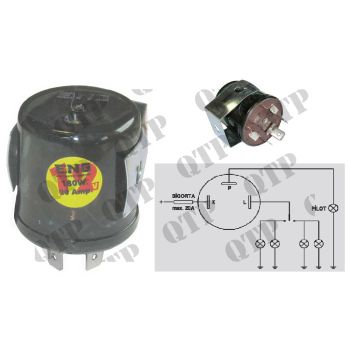 Flasher Unit Adjustable 12V - 12 Volt 20 Amp - 3 Pin - 51985