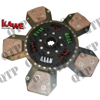Clutch Disc IHC 845XL 845 743 743XL 644 744 - Size: 12", 10 Spline, 5 Paddle - 52201