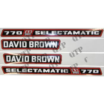 Decal Kit David Brown 770 - 52251