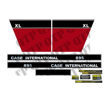 Decal 895XL Case IH Kit - 52531