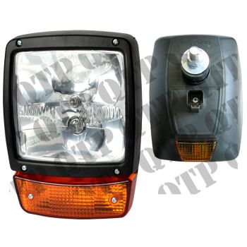 Head Lamp JCB New Type - c/o Original Connection - 52620