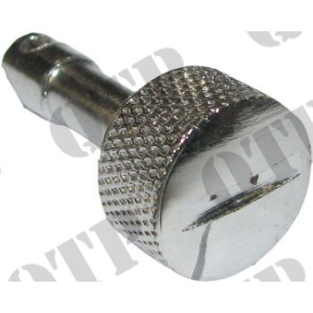 Grill Knob David Brown - White David Browns - PACK OF 2 - PRICE PER UNIT - 52706