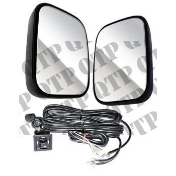 Mirror Kit Heated with Electrical Adjustment - c/o Mirror Control & Cables - 53155