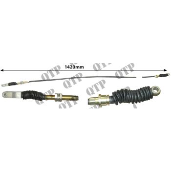 Cable Handbrake Case MX80 - 135 McCormick - Size: 56" - 1420mm - 53185
