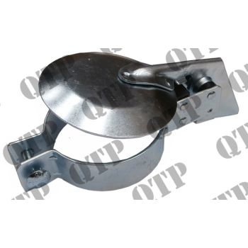 Rain Cap 4" (101.6mm) OD Galvanised  Steel - Diameter 101.6mm - 4" - 53356