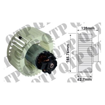 Cab Blower Deutz Agrotrac Agrotrunk - 54306