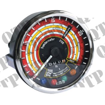 Rev Counter Clock Deutz 05 06 2500 RPM 25KMH - 54669