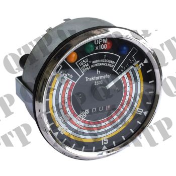Rev Counter Clock Deutz 05 06 2500RPM 25KMH - 54672