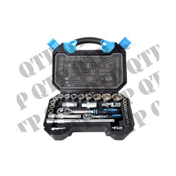 Tala 32pcs 1/2” & 1/4 Drive Socket Set  - 54849