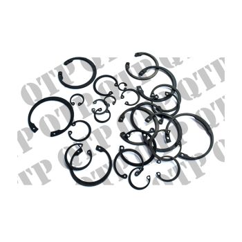 Internal Circlip Pack Of 26 (11mm - 51mm) - Pack Of 26 - 54901