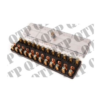 Fuse Box 12 Pole Transparent Cover - 54963