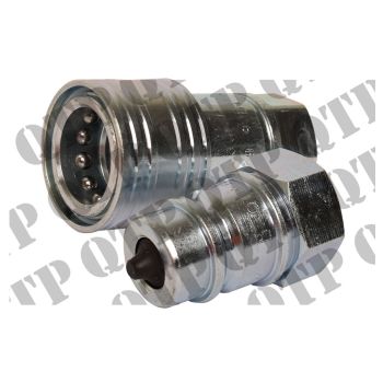 Quick Release Coupling Kit 1/2" Male Female - 55299