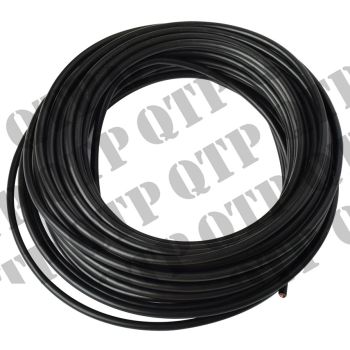 Core Cable 1 x 2.5mm Black 10mtr Roll - Size :  1 x 2.5mm Black 10mtr Roll - 55442