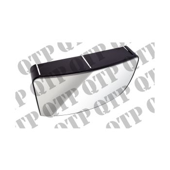 Rear View Mirror Glass Bottom John Deere 6R - For Wide Angle Elec Adjustable - 58084
