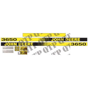 Decal Kit John Deere 3650 - 58129