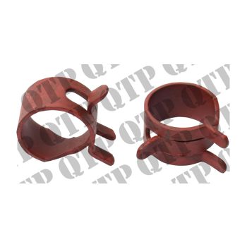 Fuel Hose Clip John Deere 12mm 1/D All Models - PACK OF 2 - PRICE PER UNIT - 58311
