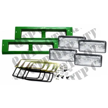 Roof Lamp Kit John Deere 6000 6010 LED - 12 Volt 55 Watt - 58538