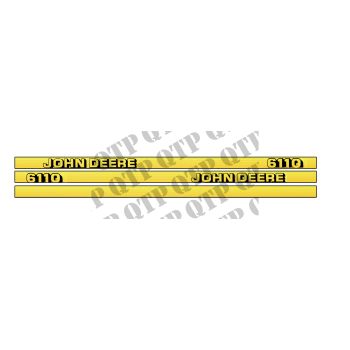 Decal Kit John Deere 6110 - 58753
