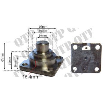 Axle Pivot Joint John Deere 6100 6100SE 6200 - 58861