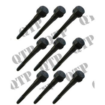 Bolt Cylinder Head John Deere SET OF 9 - Thread: 1/2" UNC Diameter: 11.33mm, Length: 112mm - Set of 9 - 59037