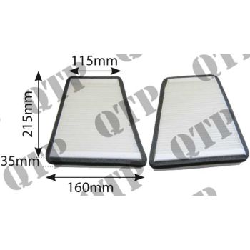 Cab Air Filter John Deere 6110 6210 6310 6410 - 59279