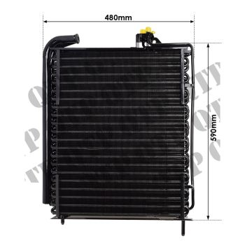Radiator Oil Cooler John Deere 4 Cylinder - 59327