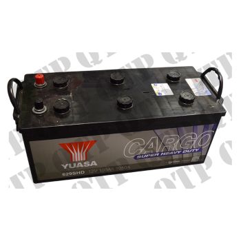 Battery Yuasa 12V 180Ah 1050A John Deere 6 Cy - 59354