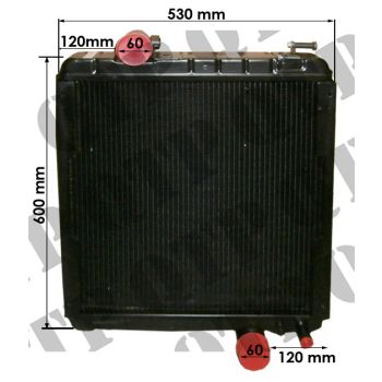 Radiator John Deere 6200SE 6300 6400 - 59374