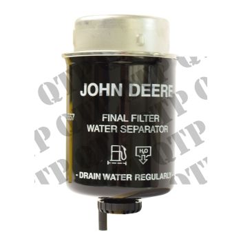 Fuel Filter John Deere 4 Cyl 6030&#039;s - Primary - 2 Micron - Primary - 59643