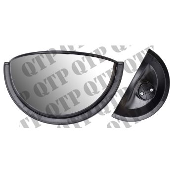 Mirror Rear View 180ª Wide Angle Small - Size 220mm x 110mm, 180Â° Wide Angle, Rear View - 59656