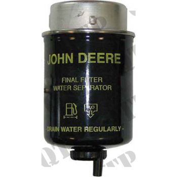 Fuel Filter John Deere 4 Cyl Premium 6020&#039;s - 2 Micron - Secondary - Genuine - 59893