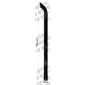 Massey Ferguson Exhaust 375 390 Upper Enamel - High Cab – Enamel Size: 54mm x 1000mm - 6088