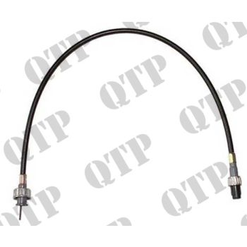 Massey Ferguson Rev Counter Cable 65 165 203 - Overall Length: 582mm - 61219