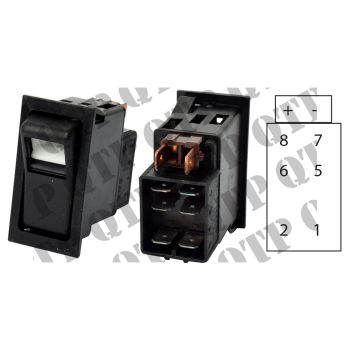 Massey Ferguson Switch 300&#039;s 4WD Toggle - 2 Positions On / Off - 2 Terminals - 61334