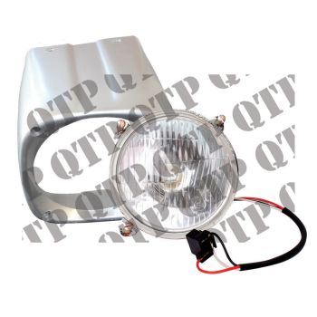 Head Lamp Kit RH Massey Ferguson 100 Series - RH Dip  European Driving - 61401E