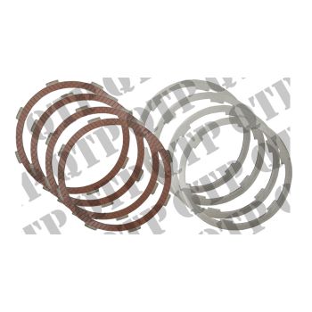 Massey Ferguson Speed Shift Disc 300 4200 4300 -  8 Discs KIT - 61404