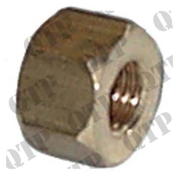 Massey Ferguson Nut Exhaust Manifold 165 - 285 5/16" Brass - PACK OF 10 - PRICE PER UNIT - 61481