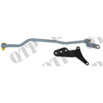 Massey Ferguson Tipping Pipe 135 c/w Banjo Bolt & Bracketry - 61627B