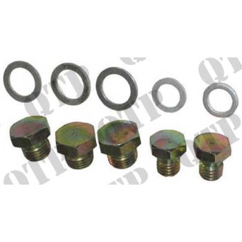 Massey Ferguson Blanking Plug Kit For Fuel Filter Head - 61709
