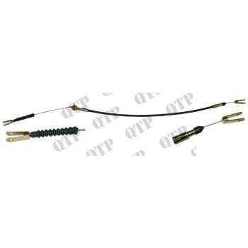Massey Ferguson Foot Throttle Cable 3050 3060 3065 3070 - Overall Length: 710mm - 61717