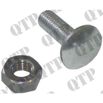 Massey Ferguson Bolt & Nut for 135 Footboard - PACK OF 4 - PRICE PER UNIT - 61736