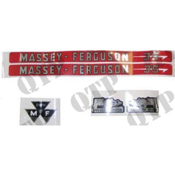 Massey Ferguson Decal Kit 35 - 61738