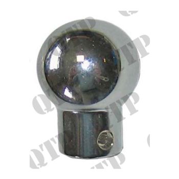 Massey Ferguson Chrome Lever Knob 20 TVO - 61742